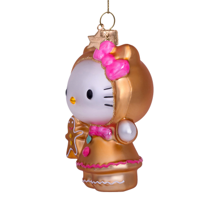 Hello Kitty Lebkuchen-Glasornament, 9 cm hoch, mit Box