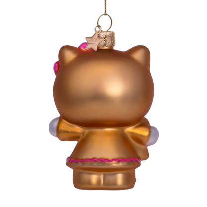 Hello Kitty Lebkuchen-Glasornament, 9 cm hoch, mit Box