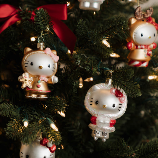 Ornament glass Hello Kitty gingerbread H9cm w/box