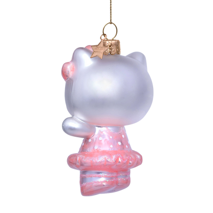 Ornament glass Hello Kitty ballerina H9.5cm w/box