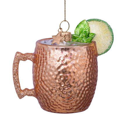 Ornament glass Moscow Mule H7.5cm