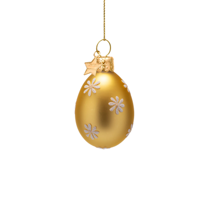 Ornament glass Easter set Miss Flower w/box