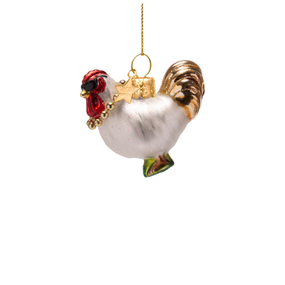 Ornament glass Easter set Feathered Affair w/box