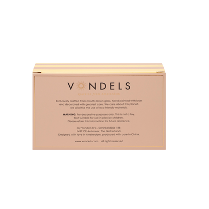 Ornament glass Easter set Feathered Affair w/box