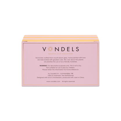 Ornament glass Easter set Flower Chick w/box