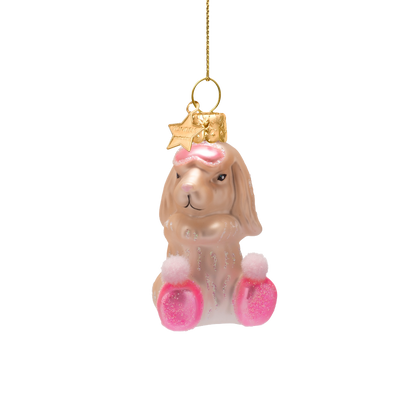 Ornament glass Easter set Sleepover and Sparkles w/box