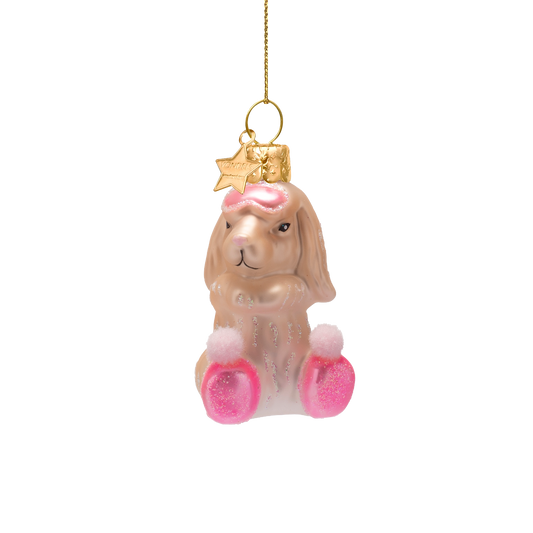 Ornament glass Easter set Sleepover and Sparkles w/box