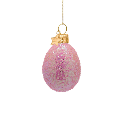 Ornament glass Easter set Sleepover and Sparkles w/box