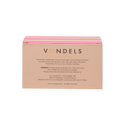 Ornament glass Easter set Sleepover and Sparkles w/box