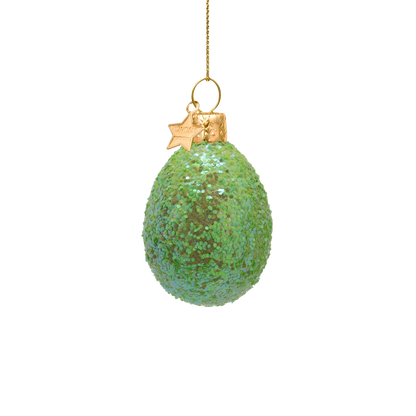 Ostereier-Set aus Glas, Garten-Glitzereier, mit Box