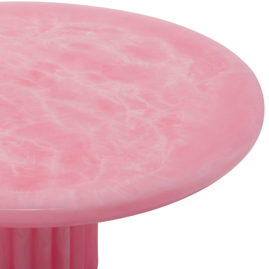 Cake stand resin pink 28cm#