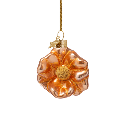 Ornament glass Easter Set Fancy Flowers w/ Box 6CM