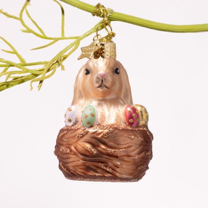 Ornament glass Easter Set Hunny Bunny w/ Box 6CM