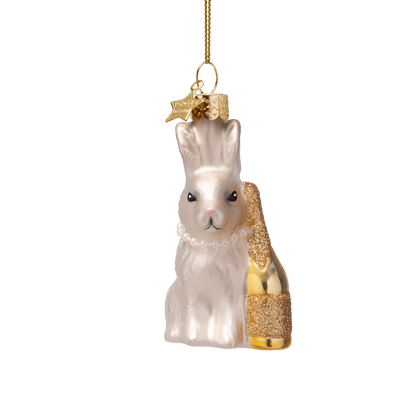 Ornament glass Easter Set Mimosa Brunch w/ Box 6.5CM