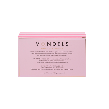 Osterhasen-Frühstücksset aus Glas mit Schachtel, 7 cm