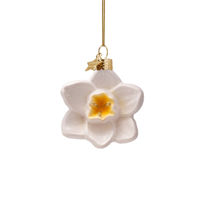 Orn glass Easter set yellow Nijntje/miffy & daffodil w/box