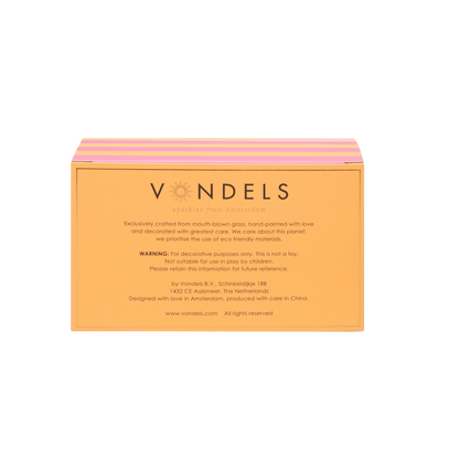 Oster-Ornament-Glas-Set „Hasen-Makeover“ mit Box, 7,7 cm