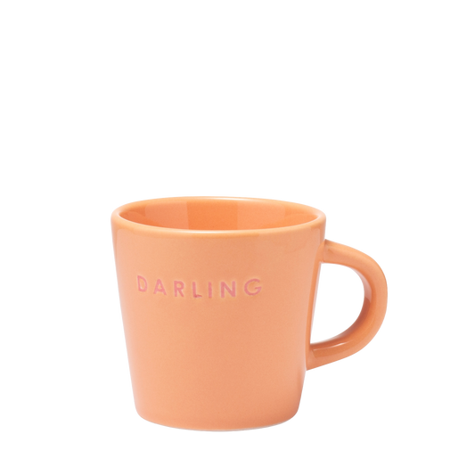 Espresso cup ceramic darling orange 80ml*