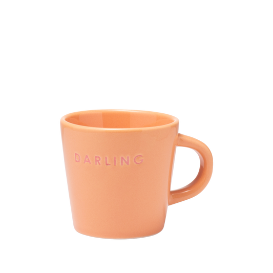 Espresso cup ceramic darling orange 80ml*