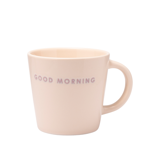 Cappuccino cup ceramic good morning ecru 250ml*