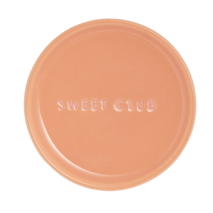 Petit four plate ceramic sweet club orange ø8.5cm*