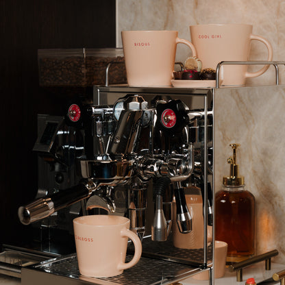 Tea cup ceramic bisous salmon 350ml*