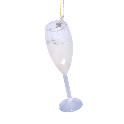 Ornament glass champagne glass H11.5cm#