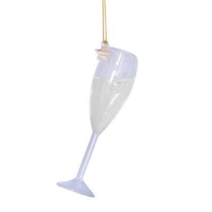 Ornament glass champagne glass H11.5cm#