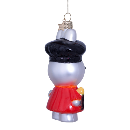 Ornamentglas Nijntje/Miffy mit Bürste, H 11 cm, mit Schachtel