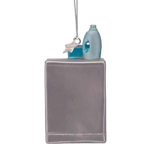 Ornament glass washing machine H9cm