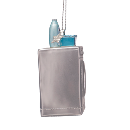Ornament glass washing machine H9cm