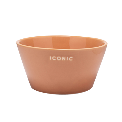 Bowl ceramic iconic  terracotta H7cm#