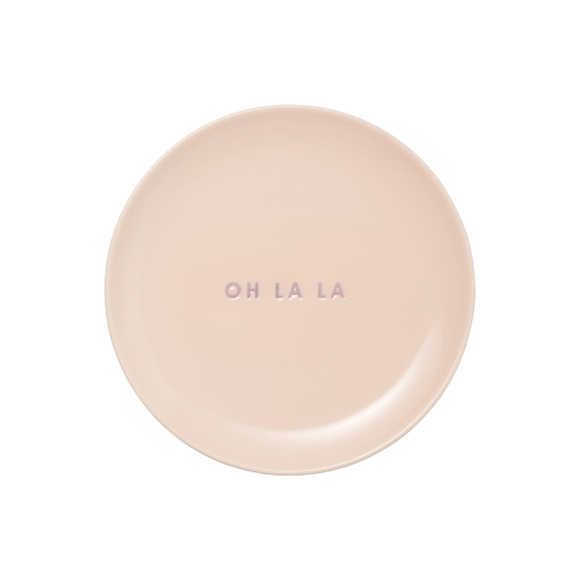 Kuchenplatte Keramik Oh La La Ecru ø16cm#