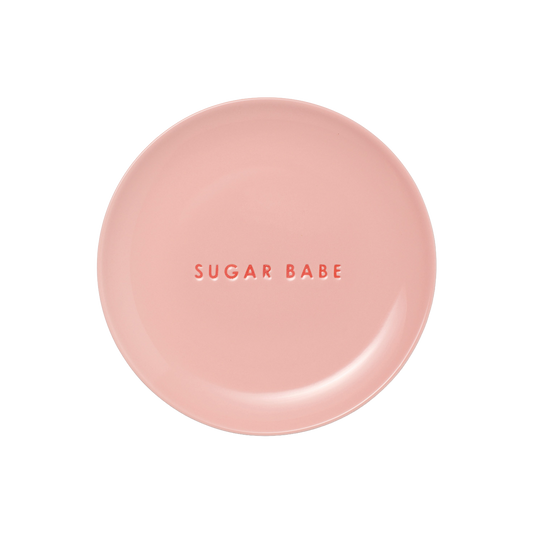 Kuchenplatte aus Keramik, Sugar Babe, rosa, ø16cm*