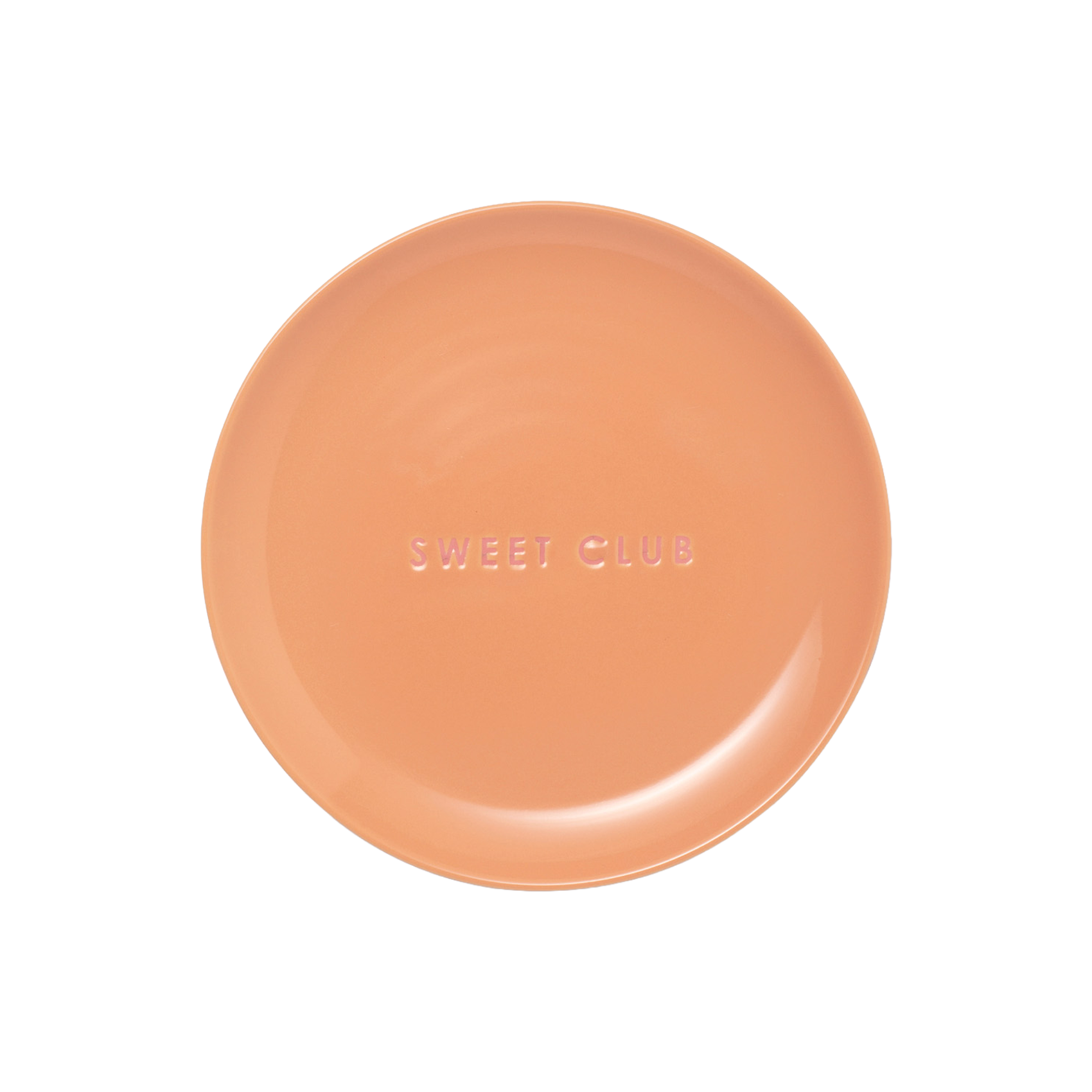 Cake plate ceramic sweet club orange ø16cm#