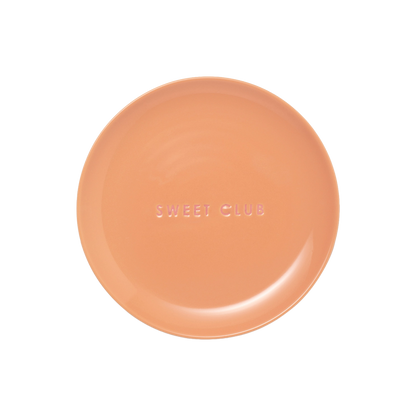 Cake plate ceramic sweet club orange ø16cm#