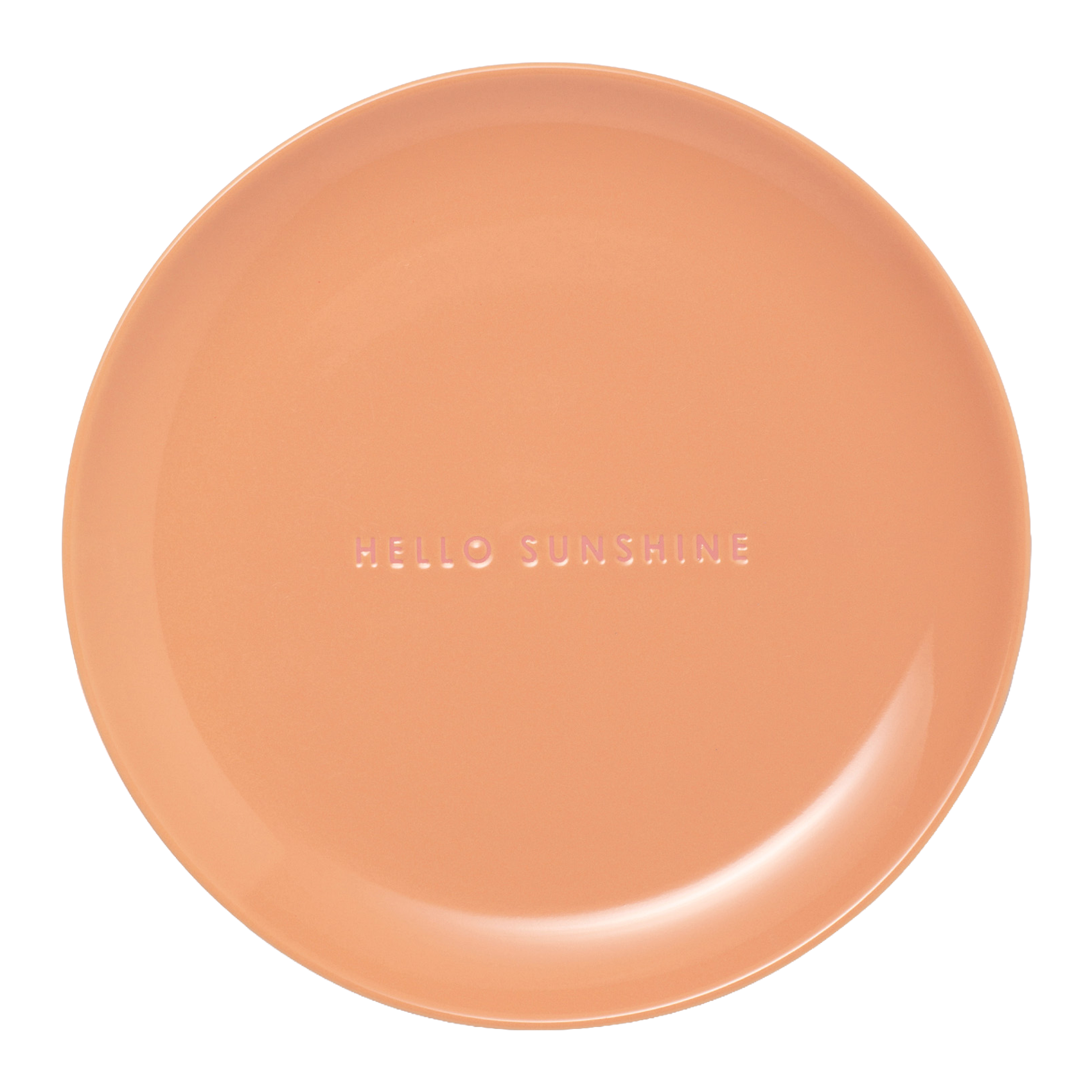 Frühstücksteller aus Keramik, Hello Sunshine Orange, ø22cm#