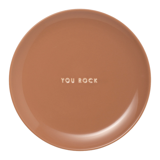 Frühstücksteller Keramik Your Rock Terracotta ø22cm#