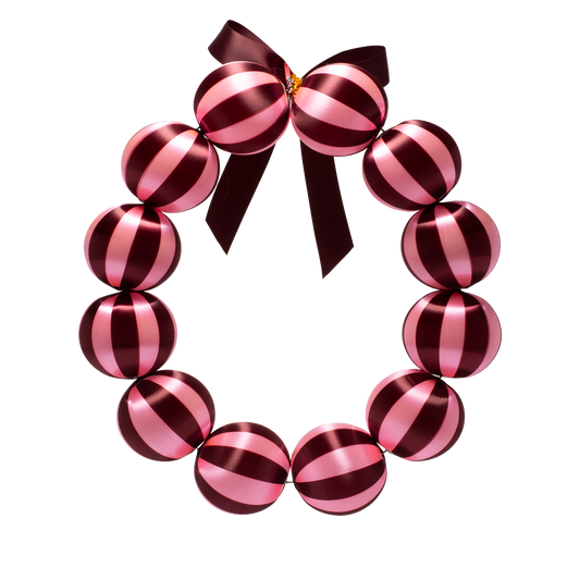 Wreath burgundy/pink 26.5cm#