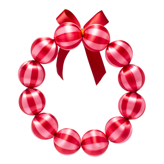 Wreath red/light peach pink 26.5cm