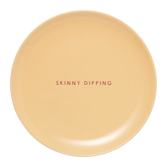 Breakfast plate ceramic skinny dipping yellow ø22cm#