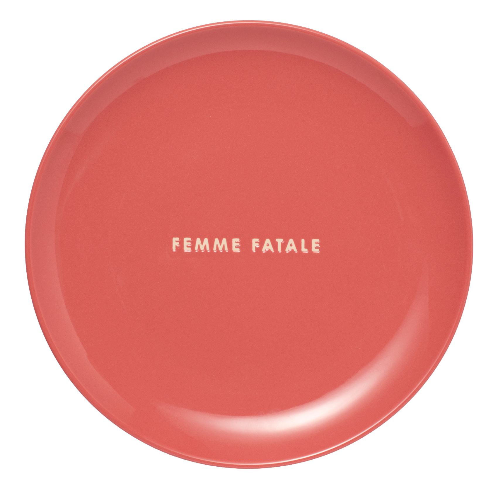 Breakfast plate ceramic femme fatale coral ø22cm#