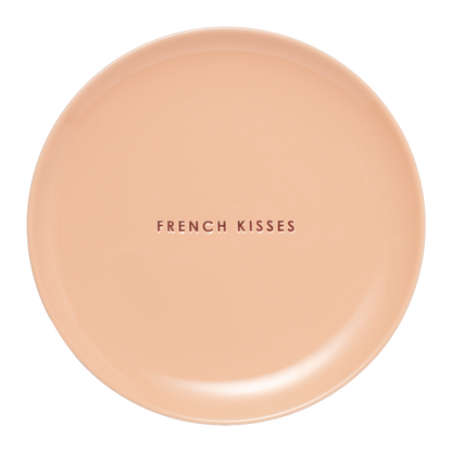 Breakfast plate ceramic french kisses salmon ø22cm*