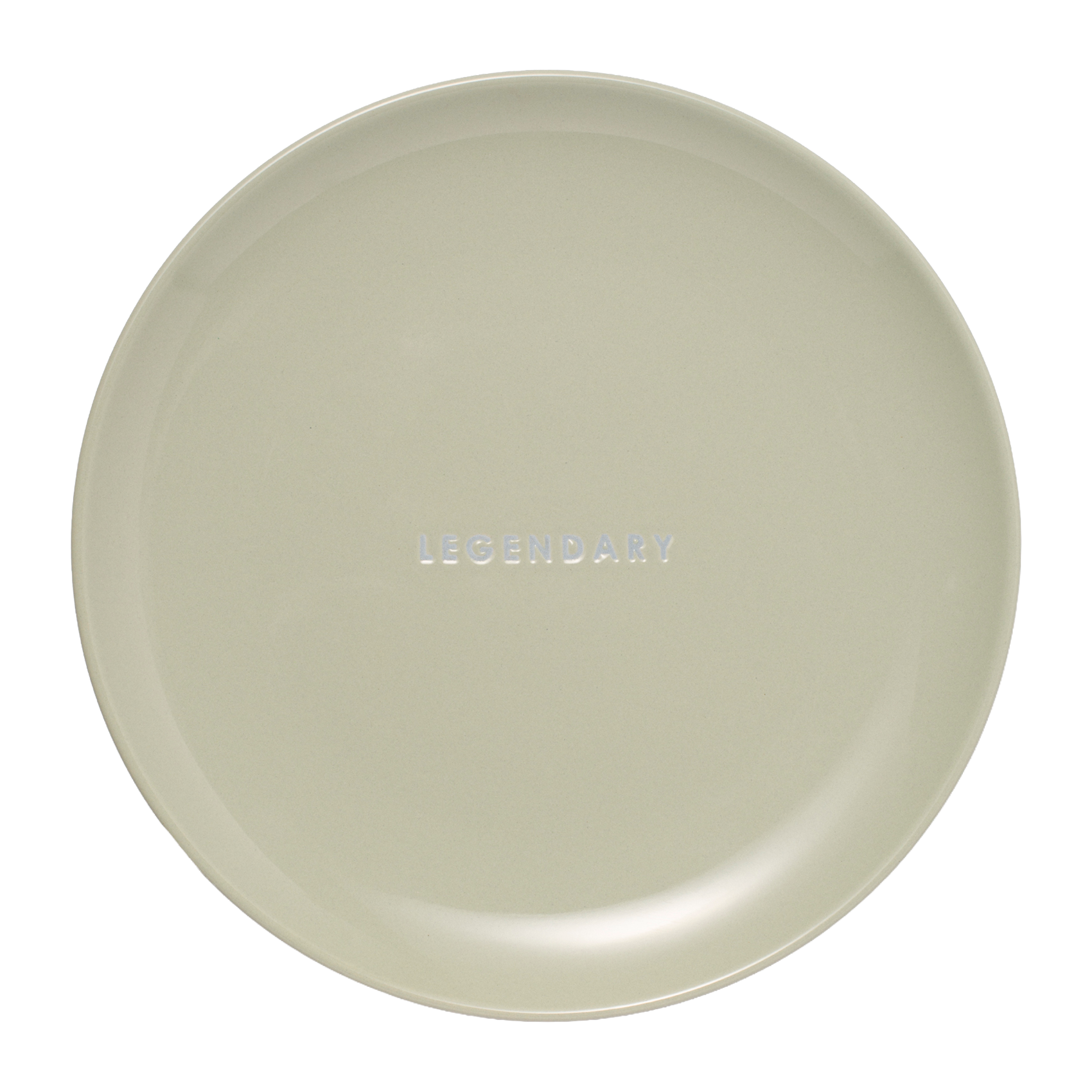 Frühstücksteller aus Keramik, legendäres Grün, ø22cm#