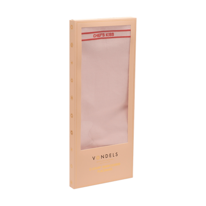 Placemats embroidered CHEF'S KISS pink set of 2#