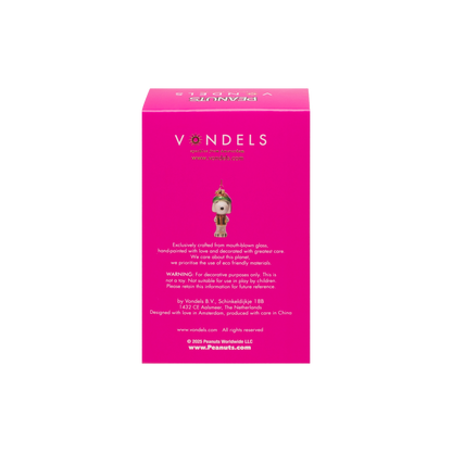 Ornament glass Snoopy/Peanuts w/gift H10.5cm w/box