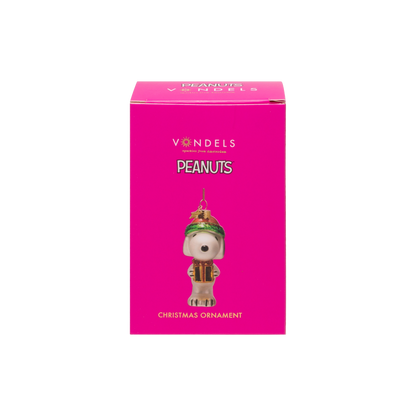 Ornament glass Snoopy/Peanuts w/gift H10.5cm w/box