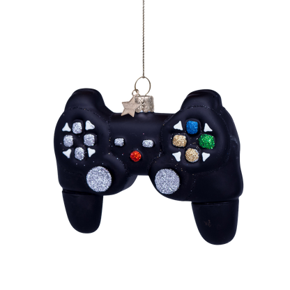 Ornamentglas schwarzer Controller H8cm