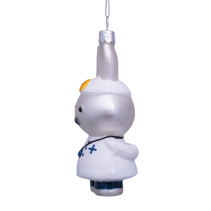 Ornament glass Nijntje/Miffy doctor H10.5cm w/box#