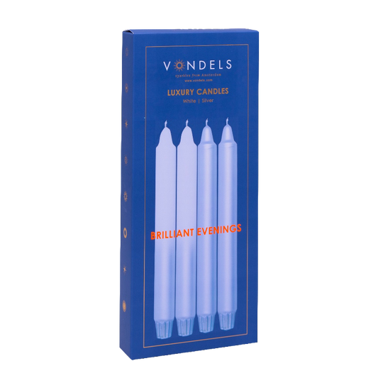 Vondels 4 luxury candles Brilliant Evenings H25cm w/box#